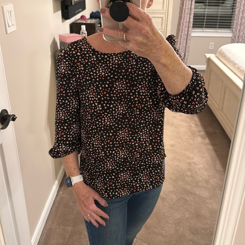 Apt 9 Heart Blouse